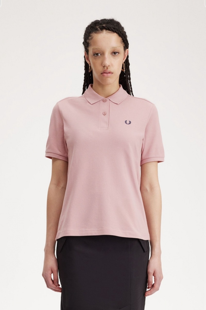 Fred Perry The Fred Perry Women's Polo Shirts Rose | OTJ-341650