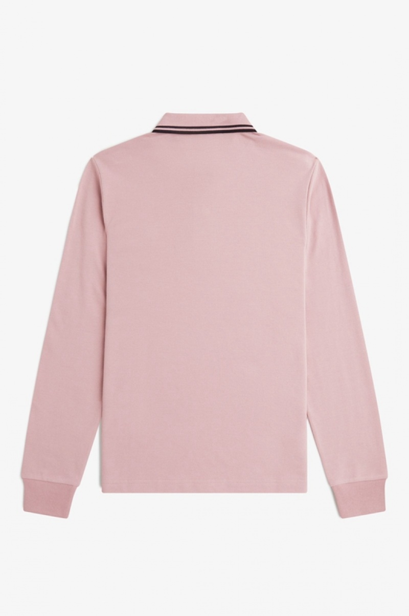 Fred Perry The Fred Perry Women's Polo Shirts Rose Pink | GFP-517463