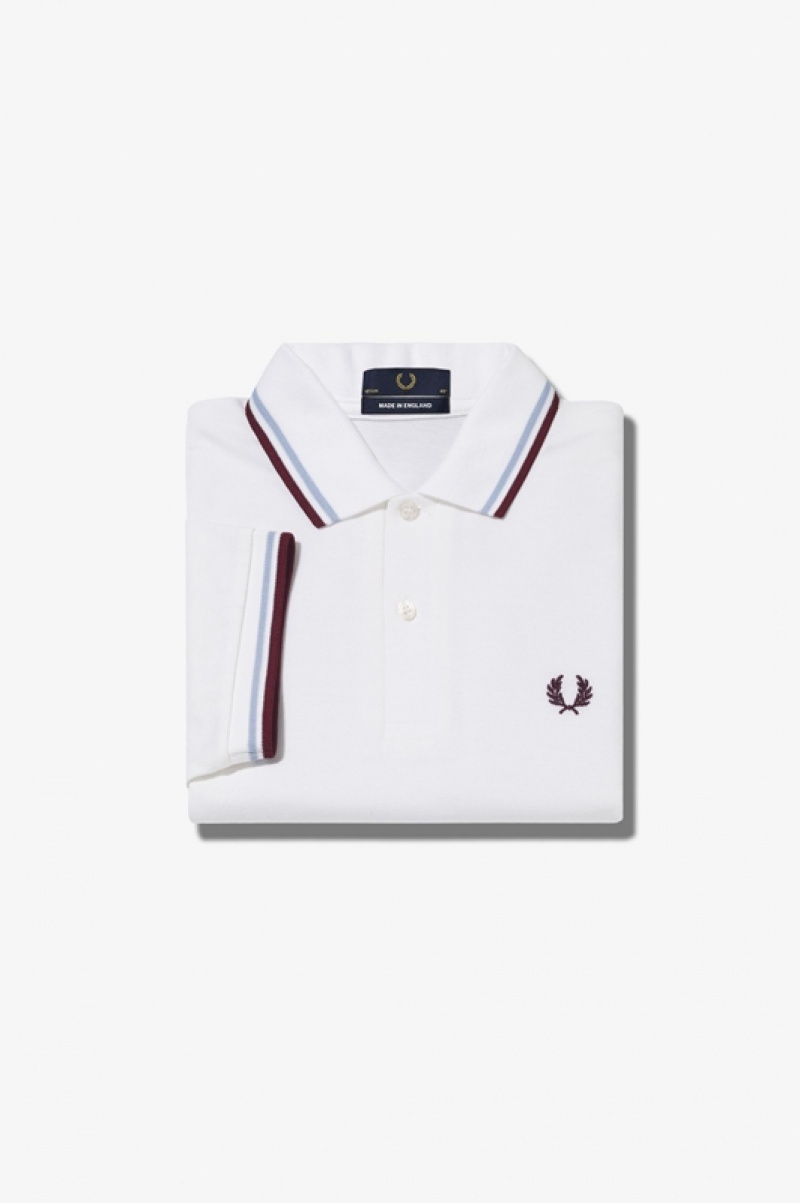 Fred Perry The Fred Perry Women's Polo Shirts White | FHP-418973