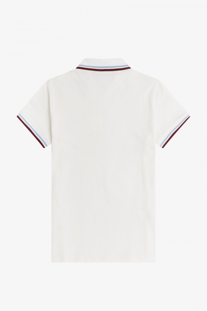 Fred Perry The Fred Perry Women's Polo Shirts White | FHP-418973