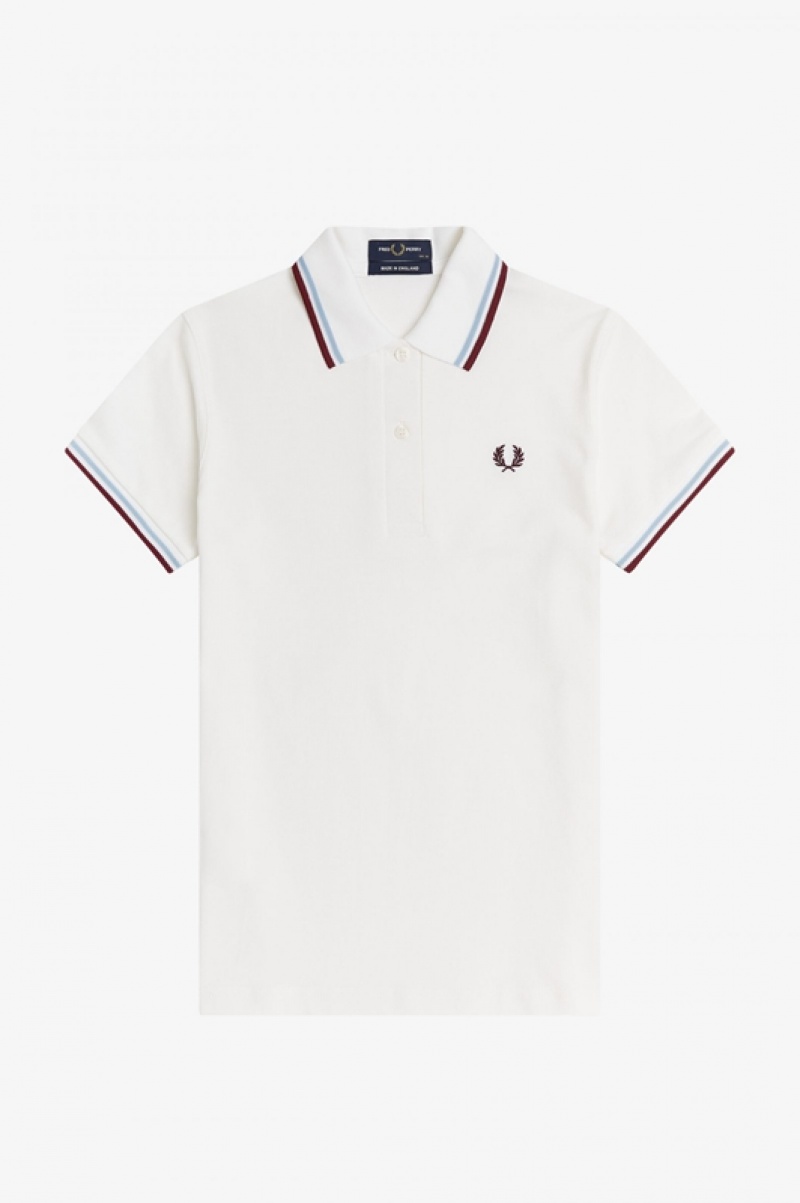 Fred Perry The Fred Perry Women's Shirts White | SCH-370614