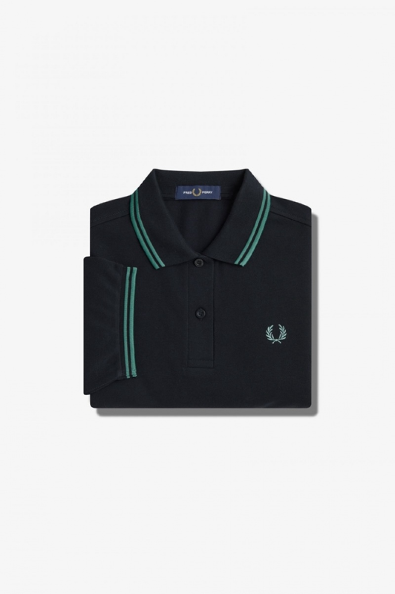 Fred Perry The Fred Perry Women's Shirts Black | NVM-523497